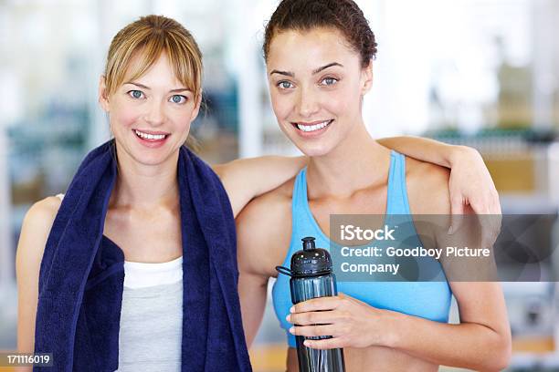 Its Great To Have A Fitness Partner Stock Photo - Download Image Now - 20-29 Years, Active Lifestyle, Activity
