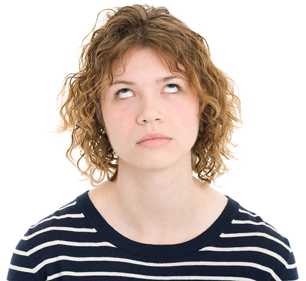 istock Bored Young Woman Rolling Eyes 171116205
