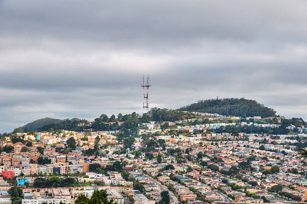 San Francisco Sutro (HDR) Tower - foto stock