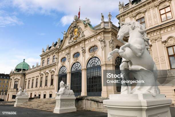 Photo libre de droit de Upper Belvedere De Vienne En Autriche banque d'images et plus d'images libres de droit de Antique - Antique, Architecture, Armoiries