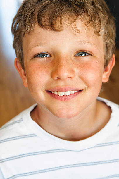 istock Portrait of a cute and happy young boy 171116607