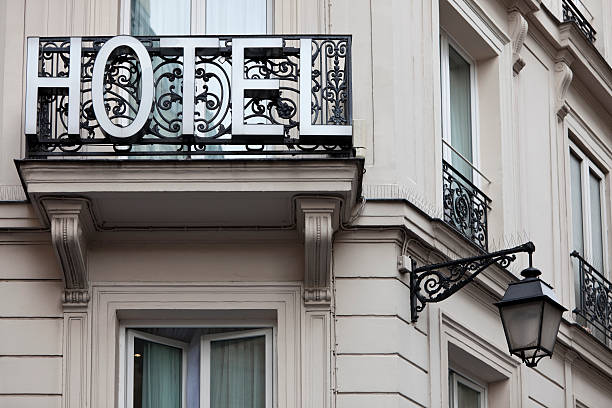 istock Sign of Hotel in Paris 171116676