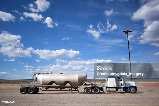 Fuel Truck Tanker Stock Photo - Download Image Now - Semi-Truck, Profile View, Large