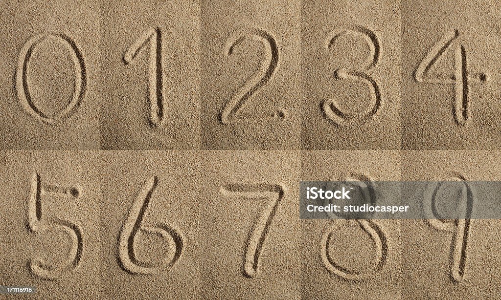 サンドアルファベット XXXL - 砂のロイヤリティフリーストックフォト