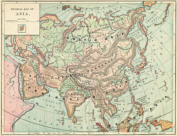 istock Asia Map 1884 XXXL 171116980