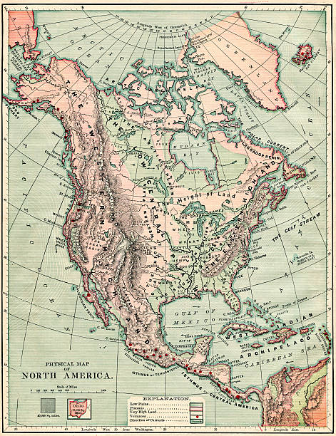 istock North America Map 1884 XXXL 171117284