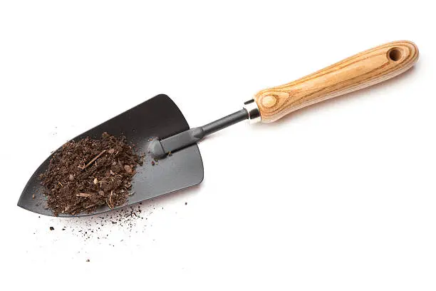 Photo of Garden Trowel with Compost