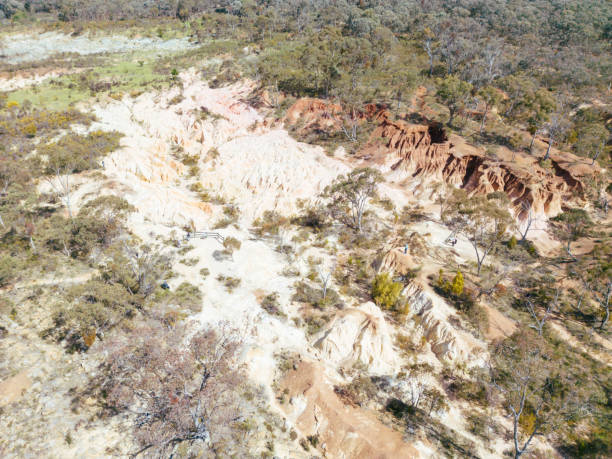 istock Pink Cliffs Geological Reserve in Heathcote Australia 1711207971