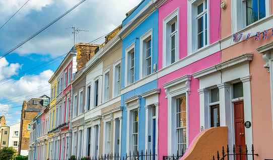 Notting Hill is a famous tourist attraction.