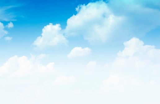 Bright Sky and clouds background