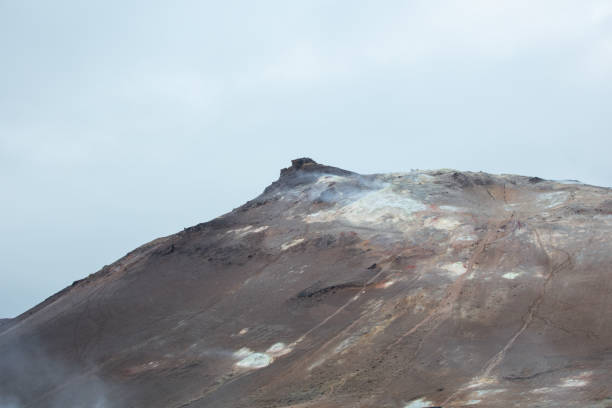 Krafla  is a volcanic caldera of about 10 km in diameter with a 90 km long fissure zone.
