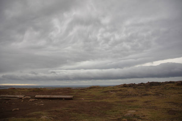 Beautiful landscape from northern Iceland in autumn.