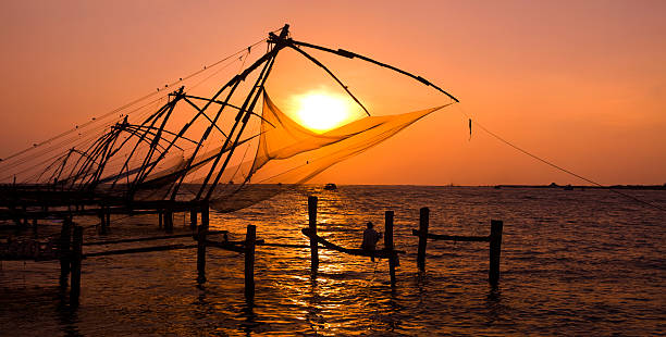 istock Chinese fishing nets 171136125