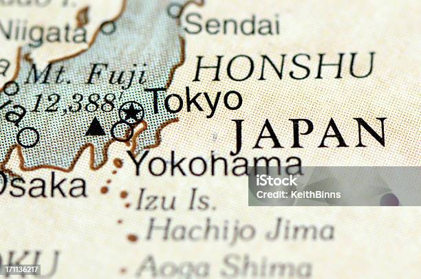 Tokyo Japan Stock Photo - Download Image Now - Map, Tokyo - Japan, Japan