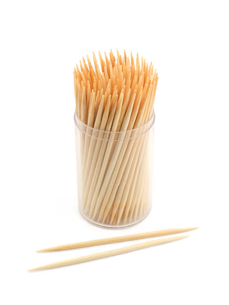 Toothpicks bamboo Toothpicks toothpick stock pictures, royalty-free photos & images
