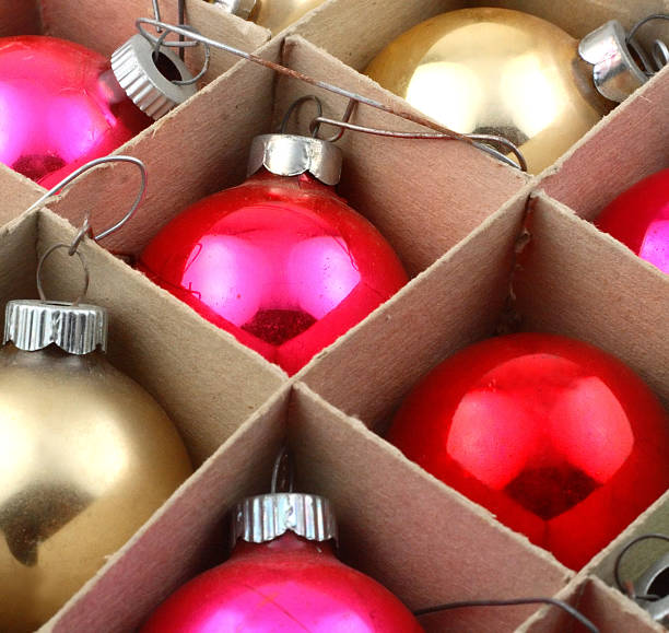 istock Vintage Christmas Ornaments 171136338