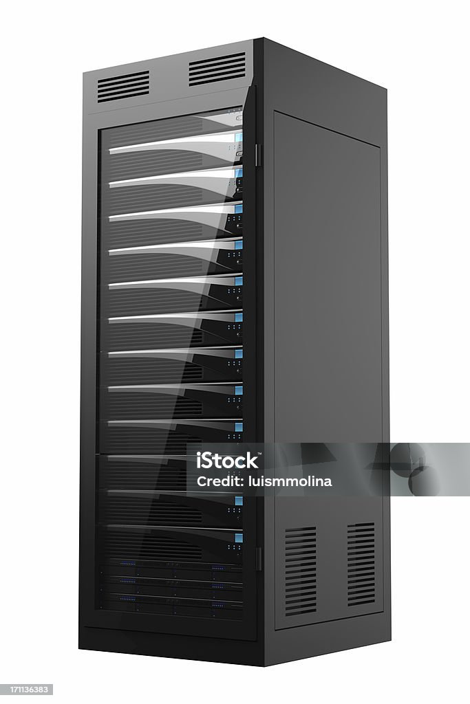 Rack of High Performance-Server - Lizenzfrei CPU Stock-Foto