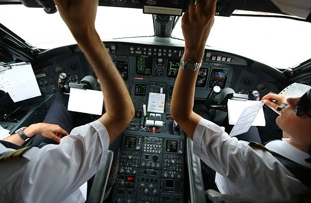 istock In cockpit of an airplane 171136533
