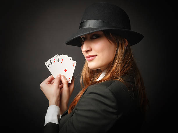 istock Girl With Playing Cards 171137015