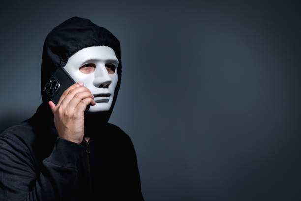 istock Scammers and Hackers Call center with phone data theft 1711371289