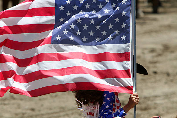 istock American Flag at a Rodeo 171137170