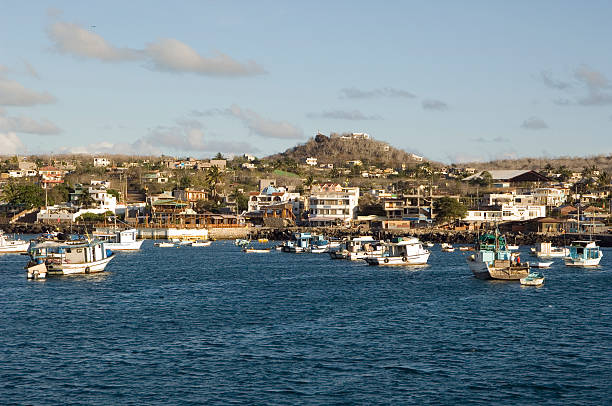 istock Boats in Puerto Moreno Galapagos 171137193