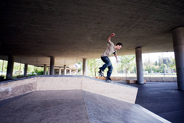 istock Skateboarder at Skate Park 171137526