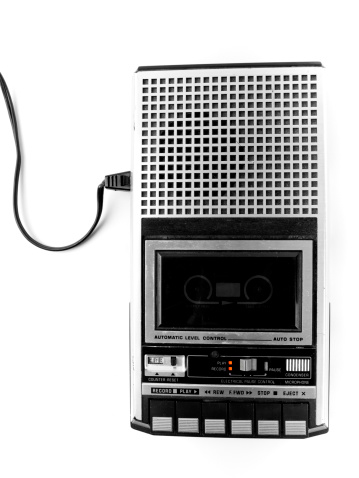 Old Cassette Tape Player