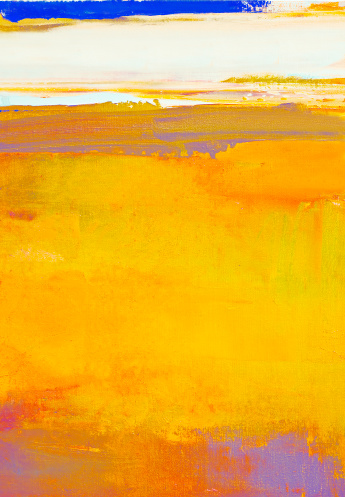 Fondo de Arte abstracto amarillo. photo