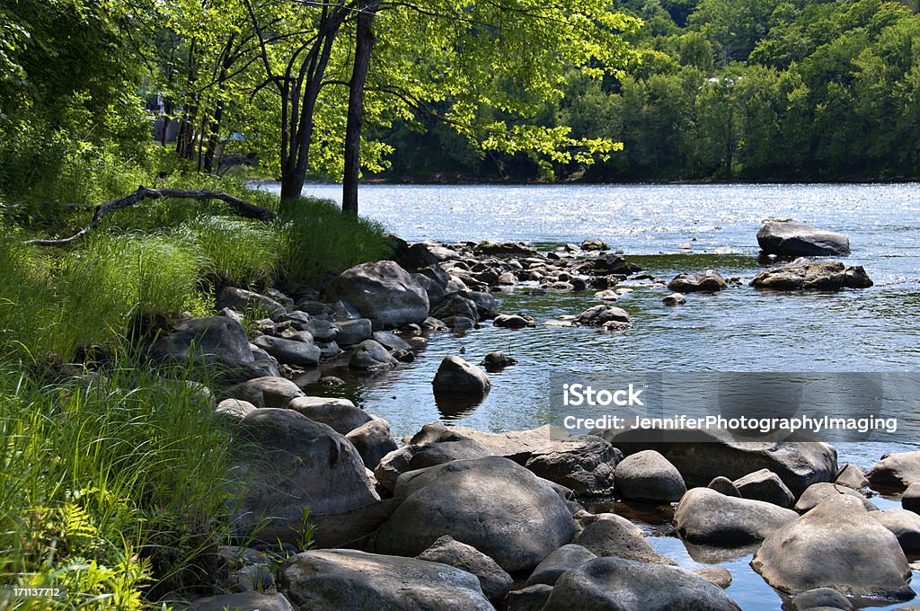 Wunderschöne Flussufer - Lizenzfrei Wisconsin Stock-Foto