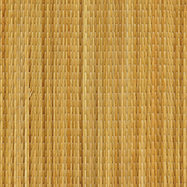 High Resolution Beach Straw Mat Texture Sample stock photo