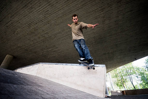 istock Skateboarder at Skate Park 171138006