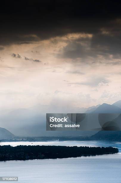 Dramatic Clouds Over Magadino Switzerland Stock Photo - Download Image Now - Anger, Awe, Cloud - Sky