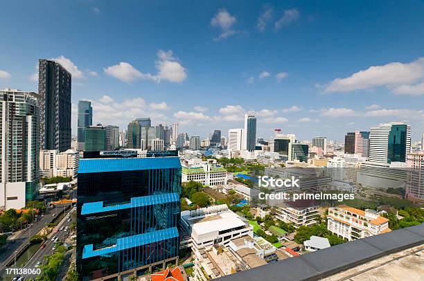 Vista Aérea De Banguecoque Horizonte - Fotografias de stock e mais imagens de Acima - Acima, Admirar a Vista, Ajardinado