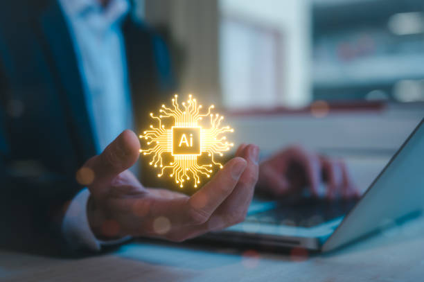 istock Trading with AI technology, Digital transformation technology strategy, IoT, internet of things. transformation of ideas an the adoption of technology in business in the digital age 1711384772