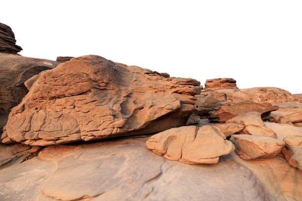 istock rock or sandstones isolated on white background 1711435812