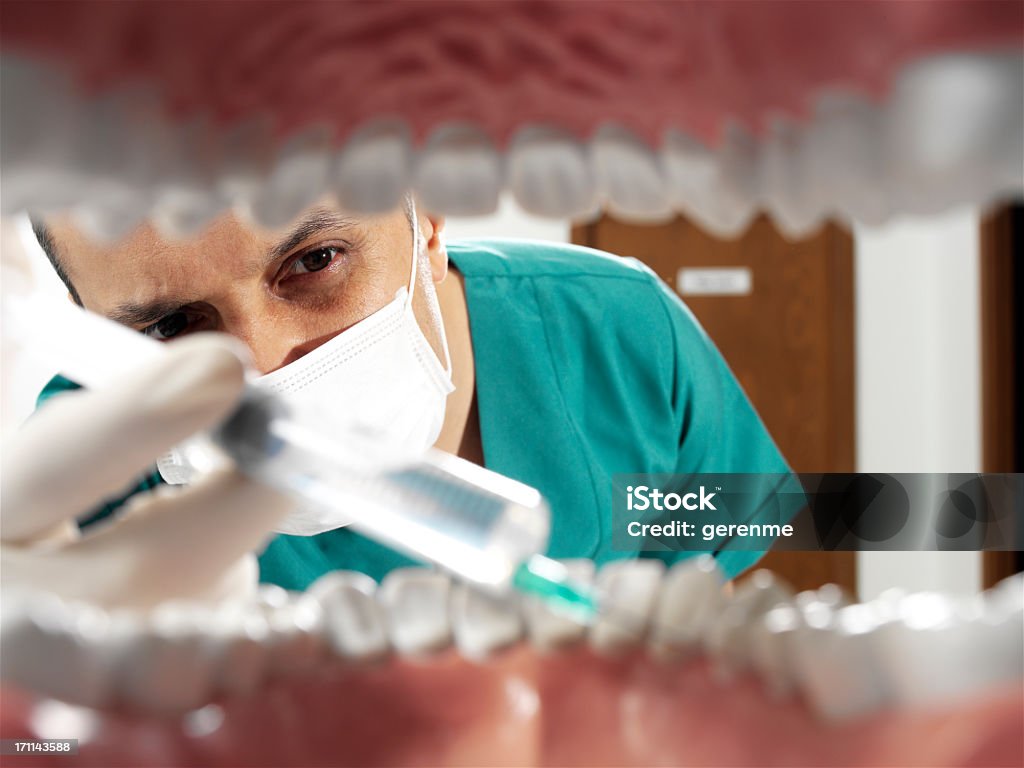 Dentista - Royalty-free Aberto Foto de stock