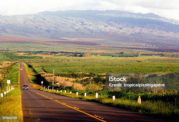 Usa Hawaje Molokai Wiejskie I Autostrady - zdjęcia stockowe i więcej obrazów Moloka'i - Moloka'i, Hawaje, Droga