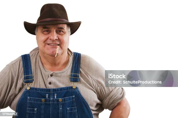 Land Hinterwäldler Mann Stockfoto und mehr Bilder von Glücklichsein - Glücklichsein, Hillbilly, Bauernberuf