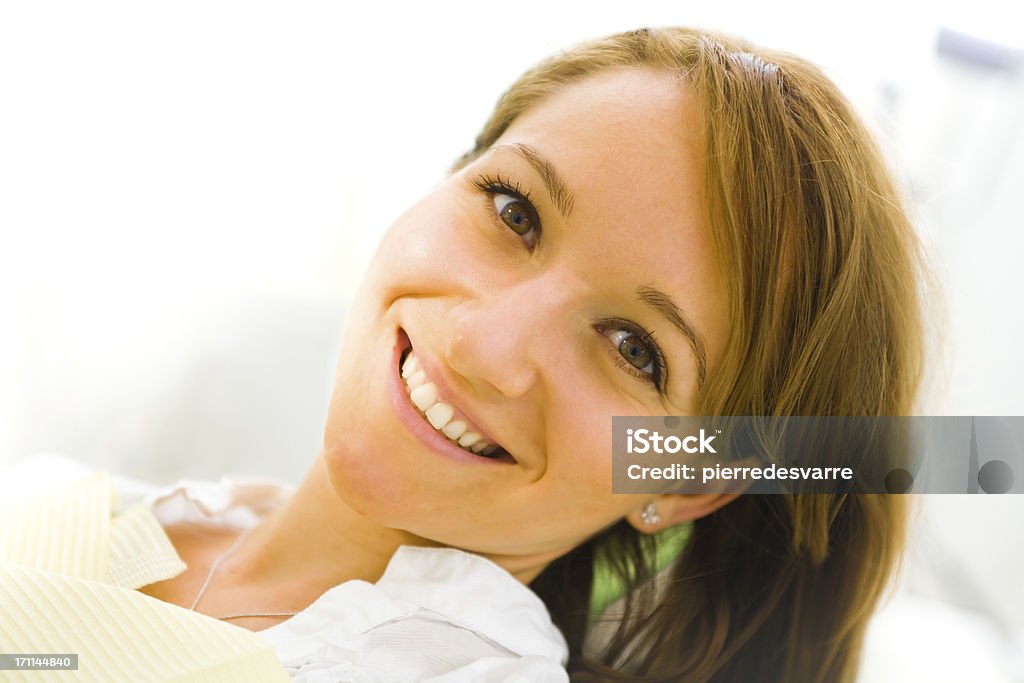 Mulher sorridente - Royalty-free Adulto Foto de stock