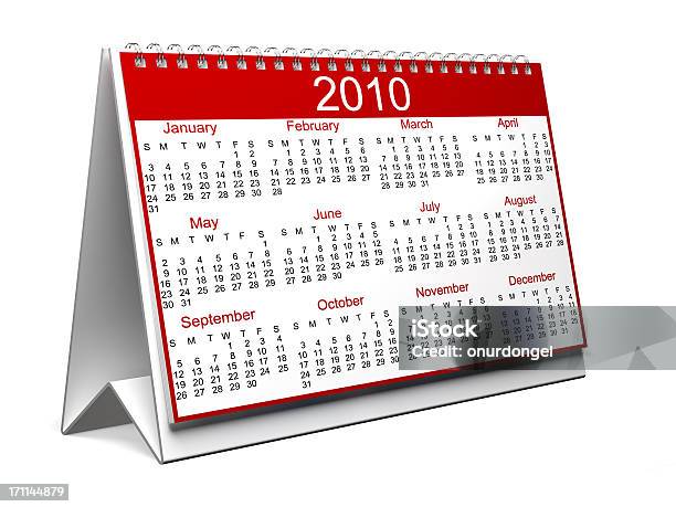 Календарь 2010 Г — стоковые фотографии и другие картинки Архивная папка - Архивная папка, Бумага, Горизонтальный