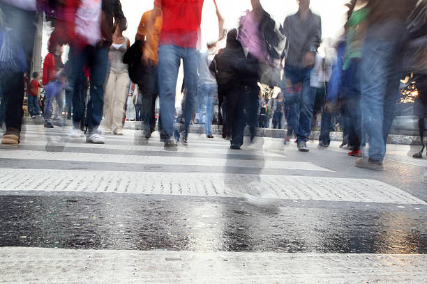 istock Crossing the street 171145008