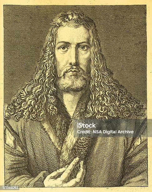 Albrecth Dürer Selfportraitalte Kunst Illustrationen Stock Vektor Art und mehr Bilder von Albrecht Dürer