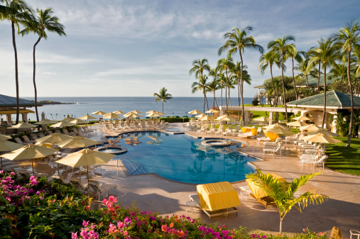 Tropical Resort in Hawaii...