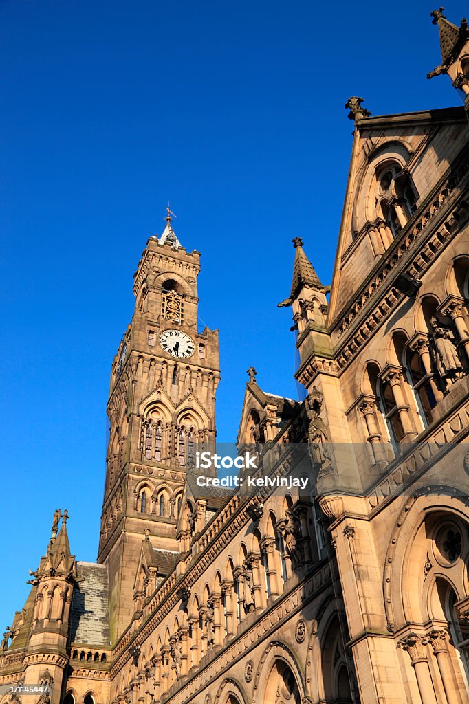 Bradford Town Hall - Foto stock royalty-free di Architettura