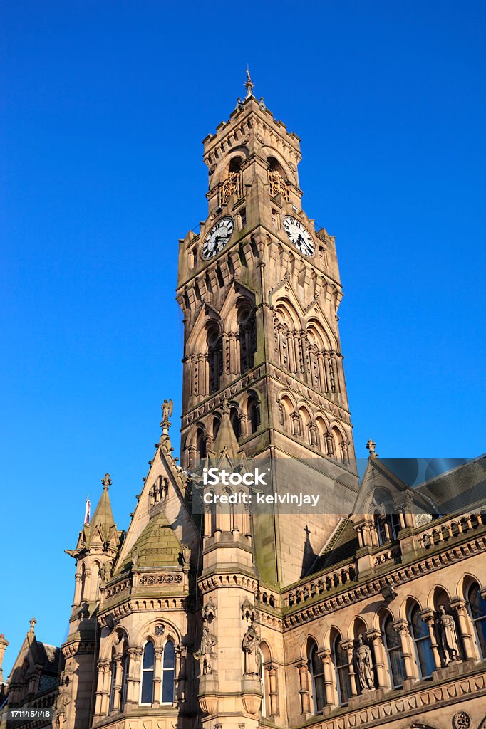 Bradford Town Hall - Lizenzfrei Bradford - West Yorkshire Stock-Foto