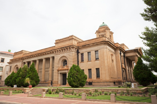 City Hall built in the 1900's, in the city of Bloemfontein, Free State Province, South Africa
