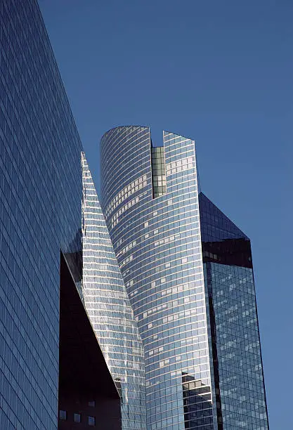 Image of modern office buildings in Paris.View more related images in one of the following lightboxes: