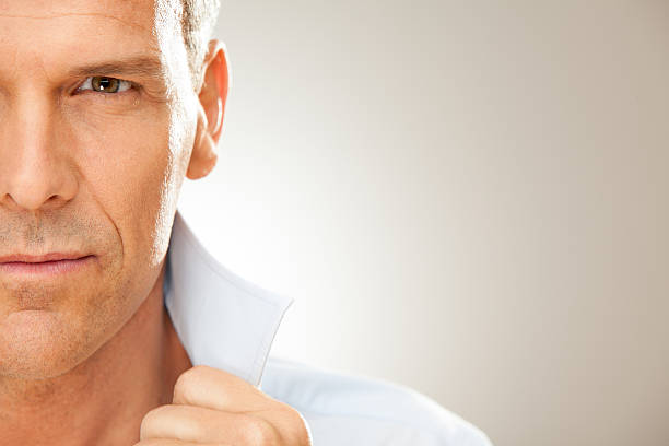 istock Fashion business man on grey background 171145749
