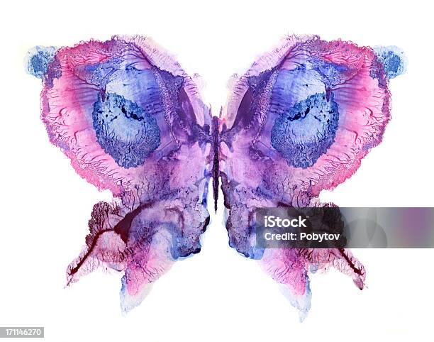 Fantastique Papillon Peint Vecteurs libres de droits et plus d'images vectorielles de Papillon - Papillon, Effet photographique, Encre